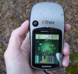 [Foto p� Garmin eTrex]